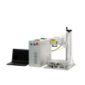 Desktop Fiber Laser Marking Machine with Original Parts 200X200mm Ring Laser Engraving Machine for Plastic Bottle Max Laser